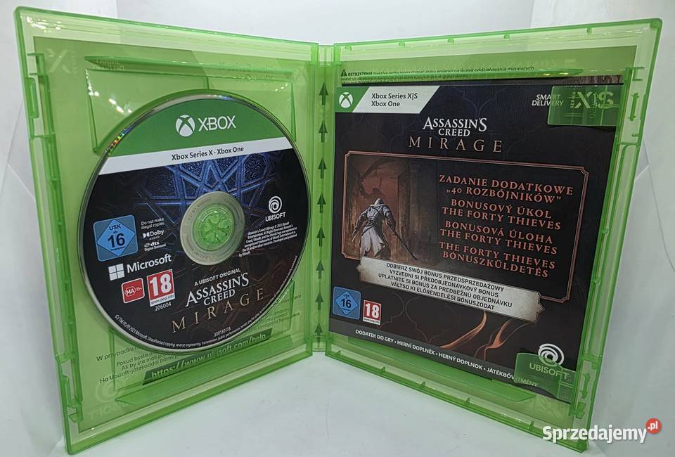 Gra Assassins Creed Mirage Launch Edition Xbox Elbląg sprzedam