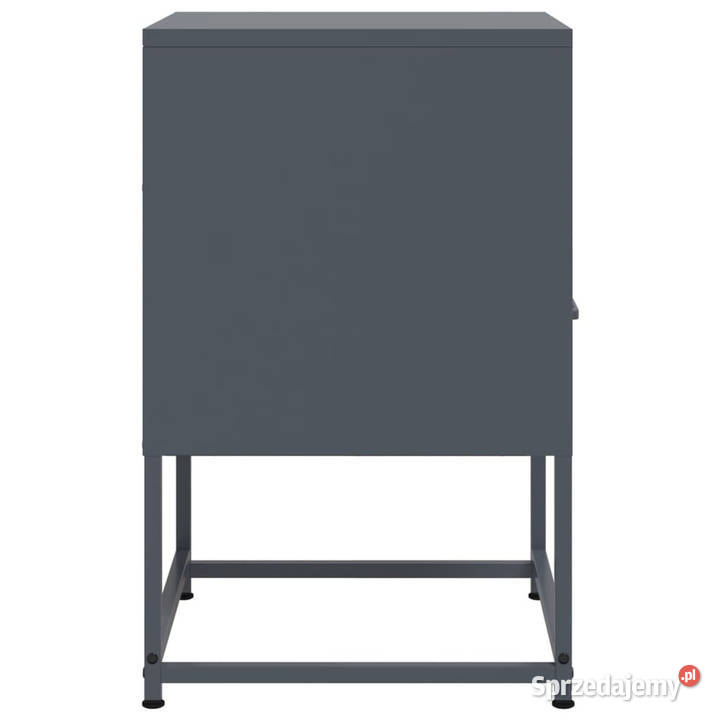 Szafka nocna antracytowa 36x39x605 stal WM846558 mazowieckie sprzedam