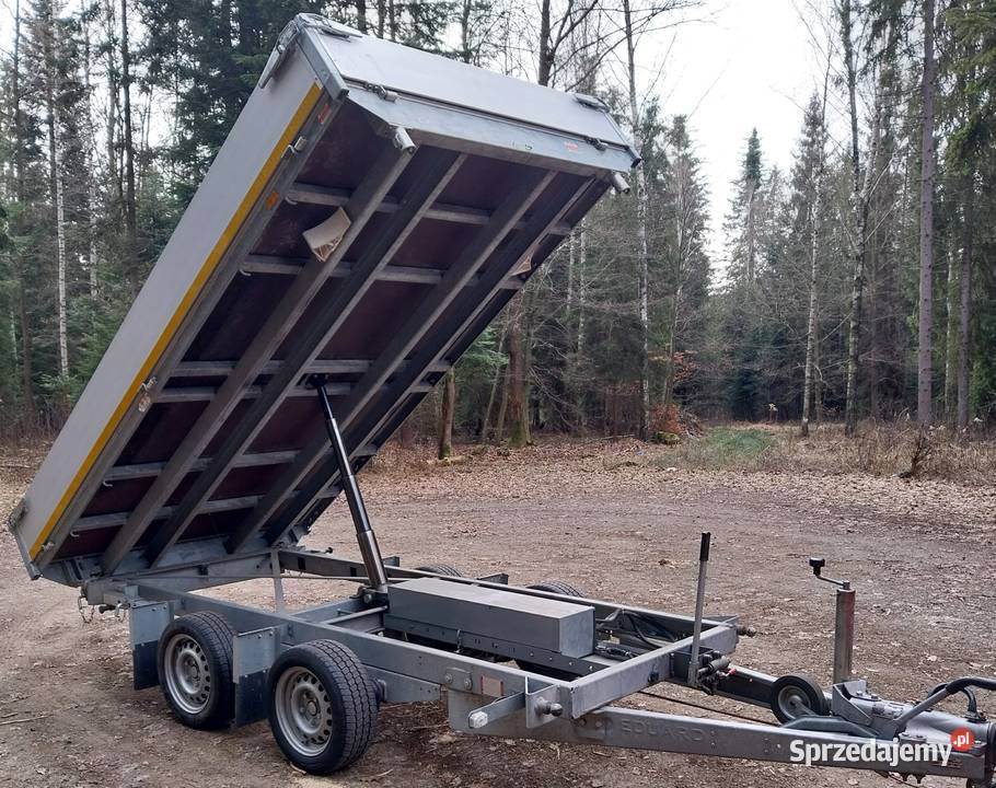 EDWARD przyczepa wywrot elektryczny 3500 mocna i Biłgoraj