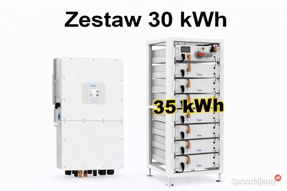 Zestaw Magazyn Inwerter HV 30 kW 35 kWh