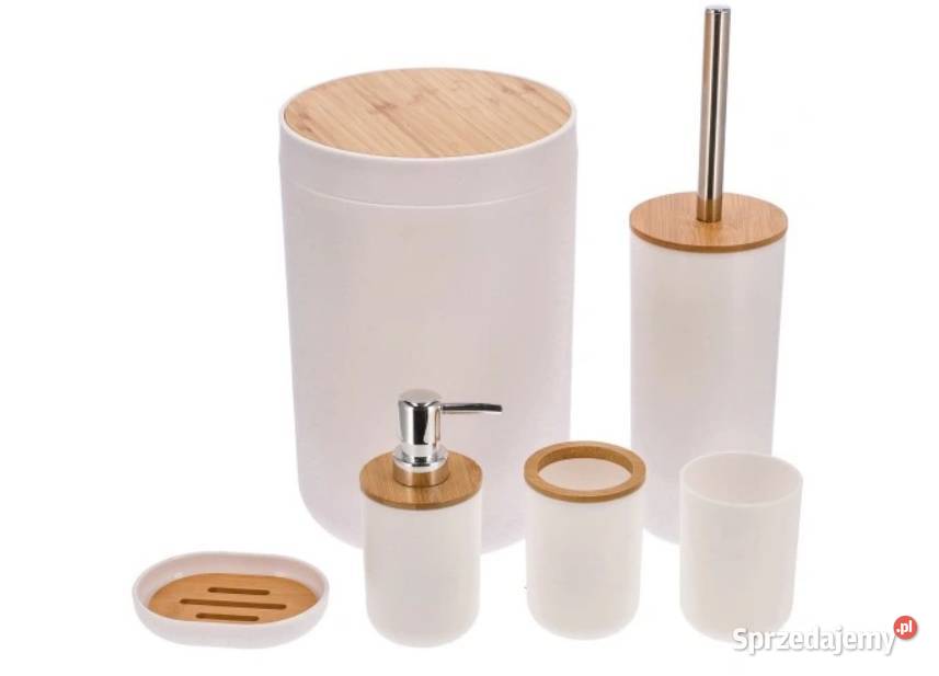 ZESTAW ŁAZIENKOWY 6 NOWOCZESNY Akcesoria do armatury mazowieckie Warszawa