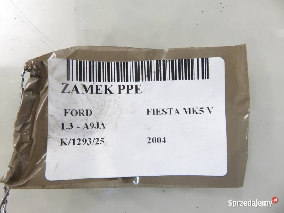 ZAMEK PRAWY PRZEDNI FORD FIESTA MK5 V osobowe sprzedam