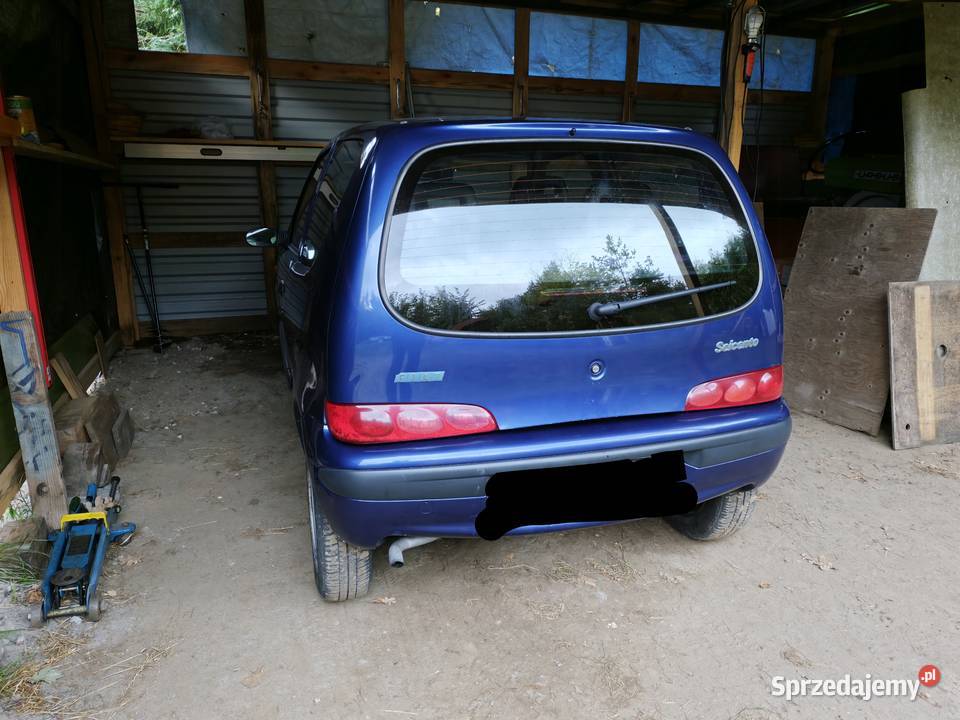 Fiat Seicento 900 właściciela Fox świętokrzyskie