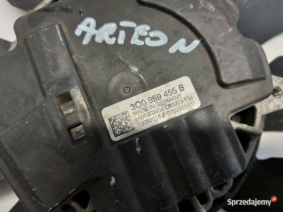 VW Arteon 3G8 2018r WENTYLATOR CHŁODNICY