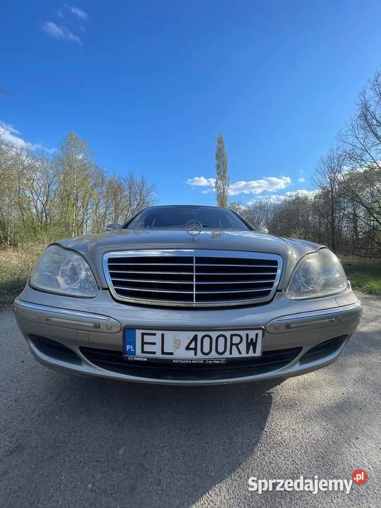 W220 4 matic long z LPG 2006r lift Łódź