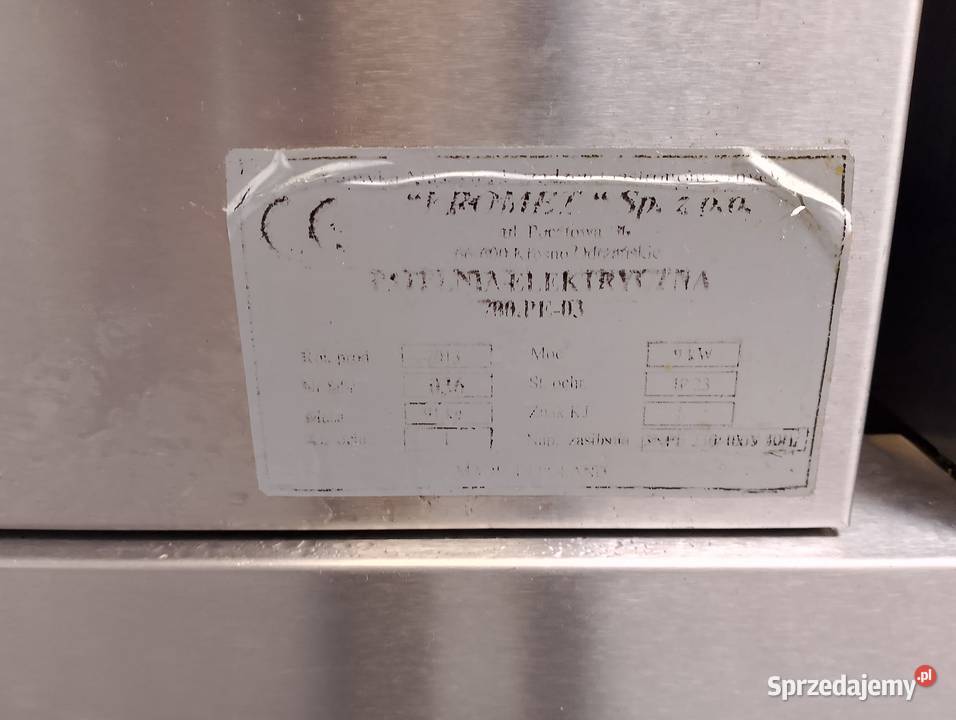 Patelnia elektryczna uchylna Kromet 700PE03 dolnośląskie Wrocław