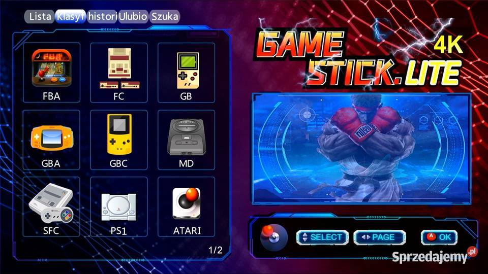 Karta SD Systemowa 64GB Retro GameStick 4K Lite małopolskie Kraków