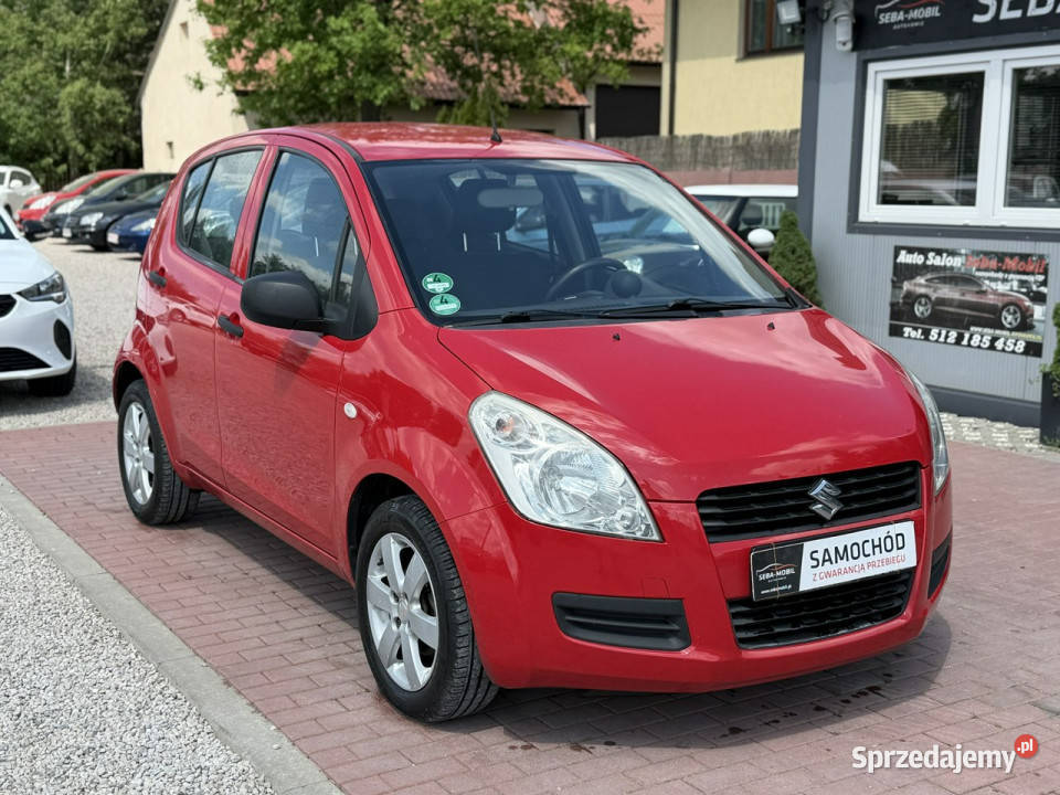 Suzuki Splash Gwarancja Klima Podgrzewane czerwony Sade Budy