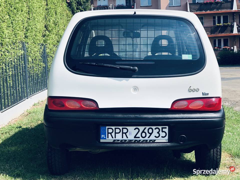 Fiat Seicento VAN 11MPI 55 Instalacja gazowa LPG 285733km