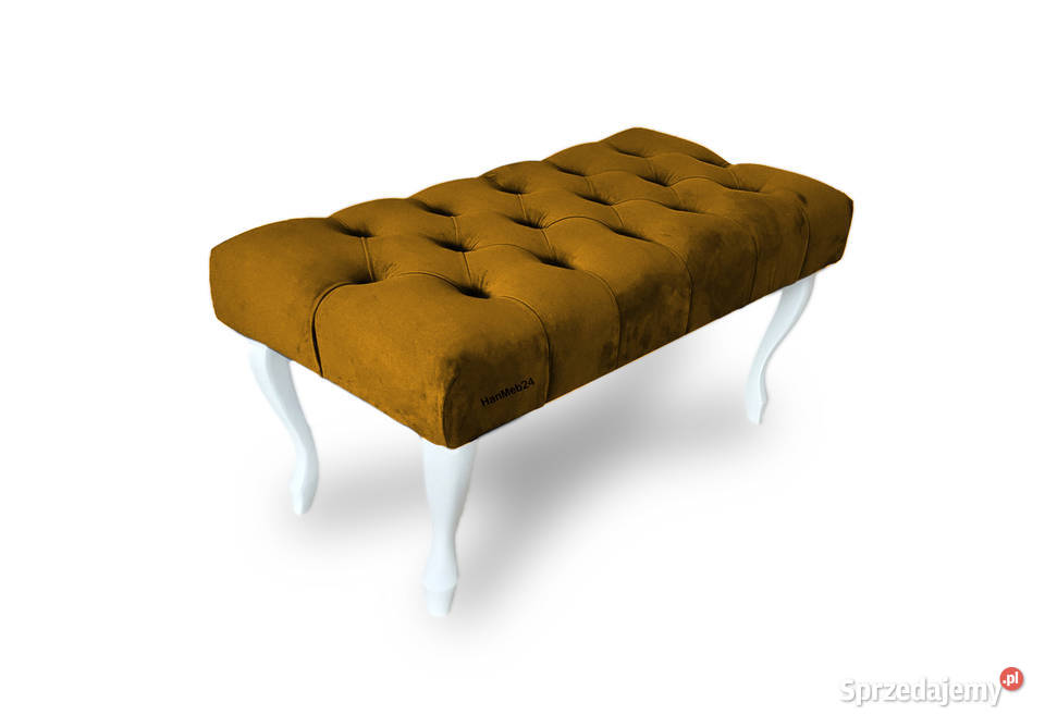 Ławka Tapicerowana Chesterfield Pufa Fotele i pufy