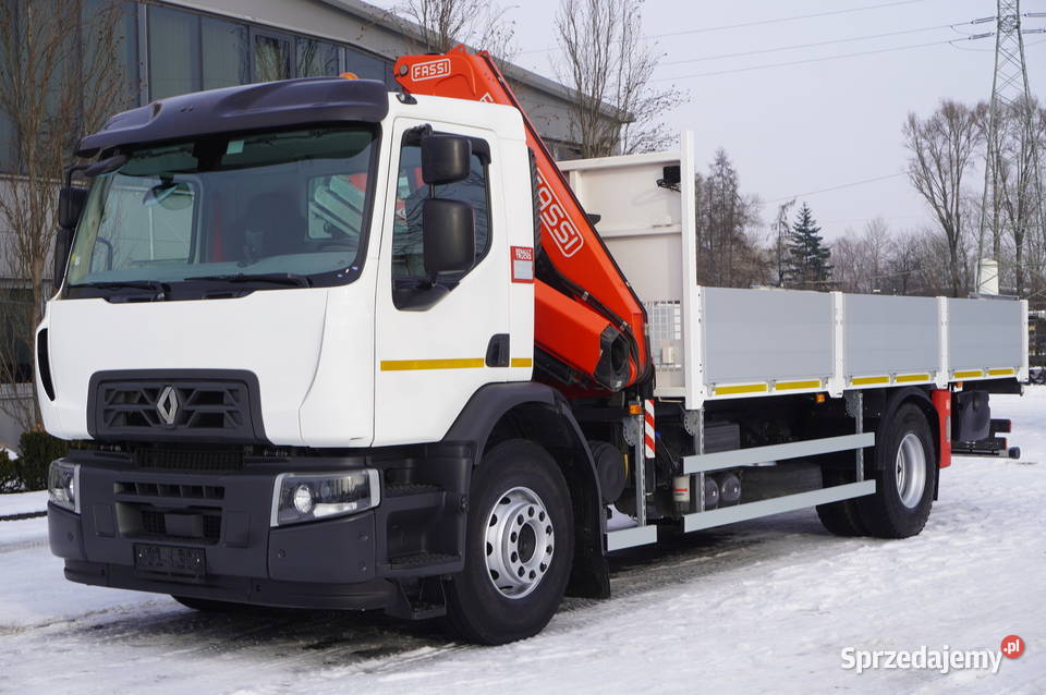 Renault C280 P4x2 E6 HDS Fassi 56 t Zasięg 8 tempomat