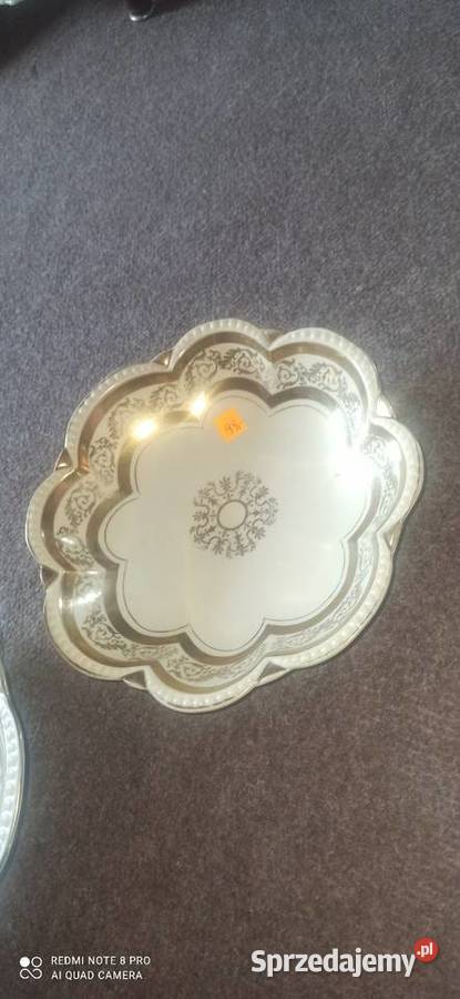 Patera Oscar Schlegelmilch Import Ze złoceniami Gdańsk