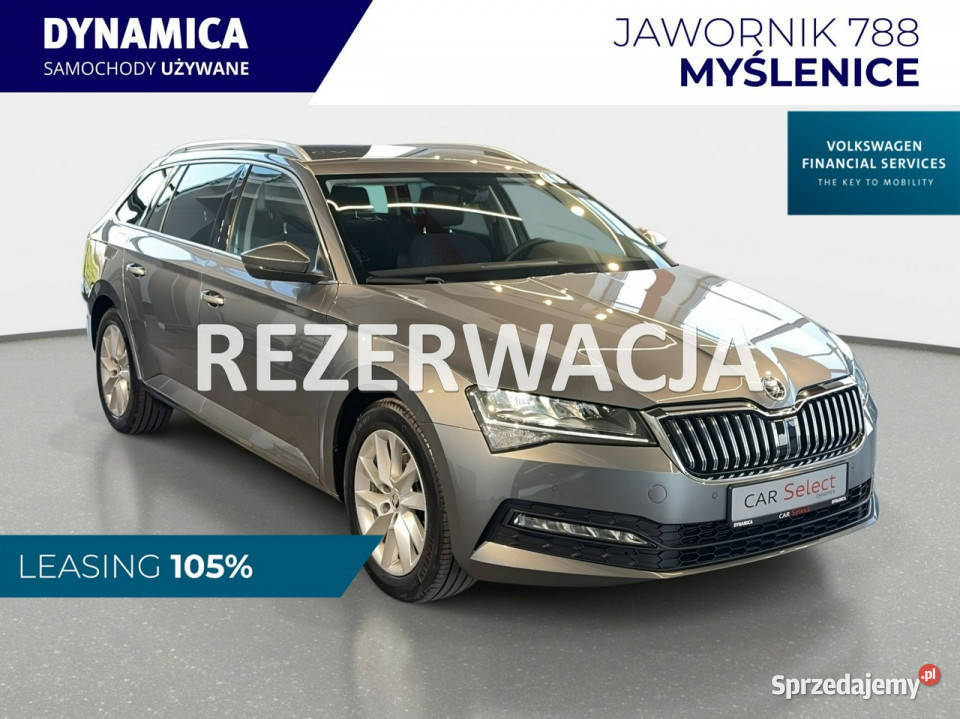 koda Superb VAT 23 Combi Ambition 15TSI 150 DSG Kombi małopolskie Myślenice sprzedam