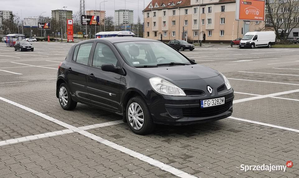 Renault Clio III 2007 12 TCE klima 1149cm3 Szczecin