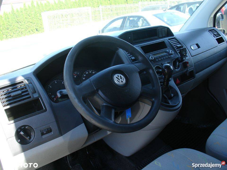 Volkswagen Transporter T5 Wywrotka 3 Osoby 105 pierwszy właściciel Sierakowice