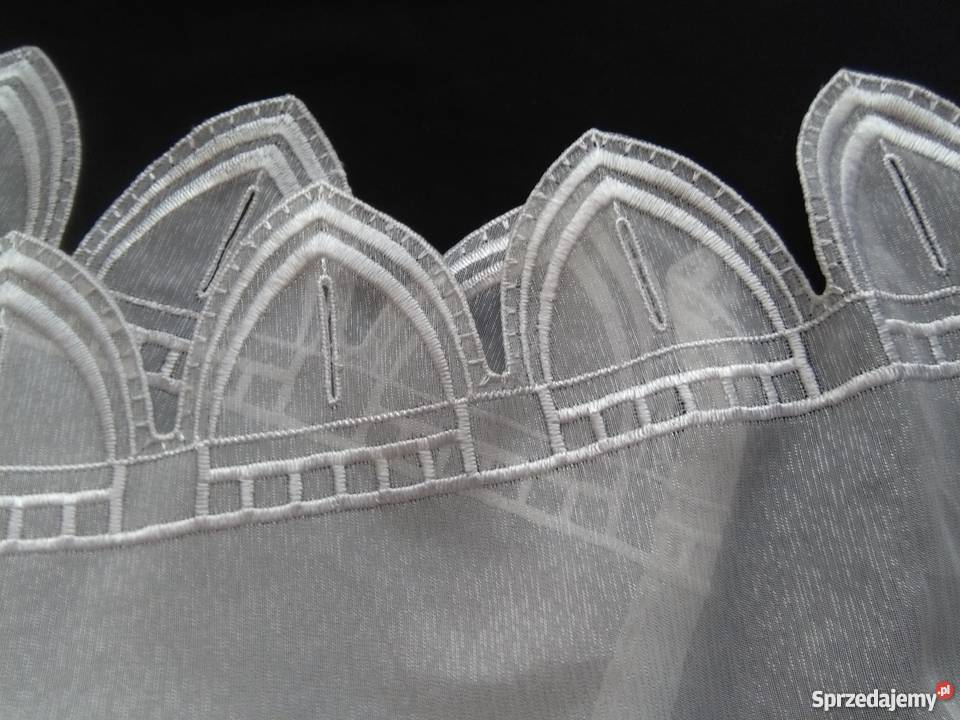 194 x 53 Zazdrostka woalowa firanka Wystrój okien sprzedam