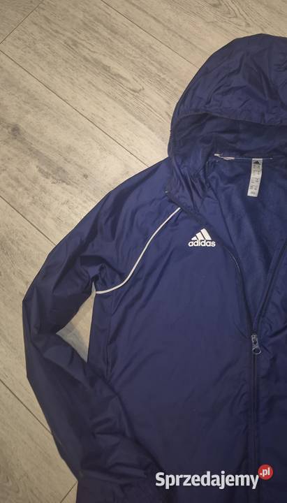 Kurtka chłopiec przejściowa kaptur Adidas 152 Rozmiar 152 łódzkie Łódź sprzedam