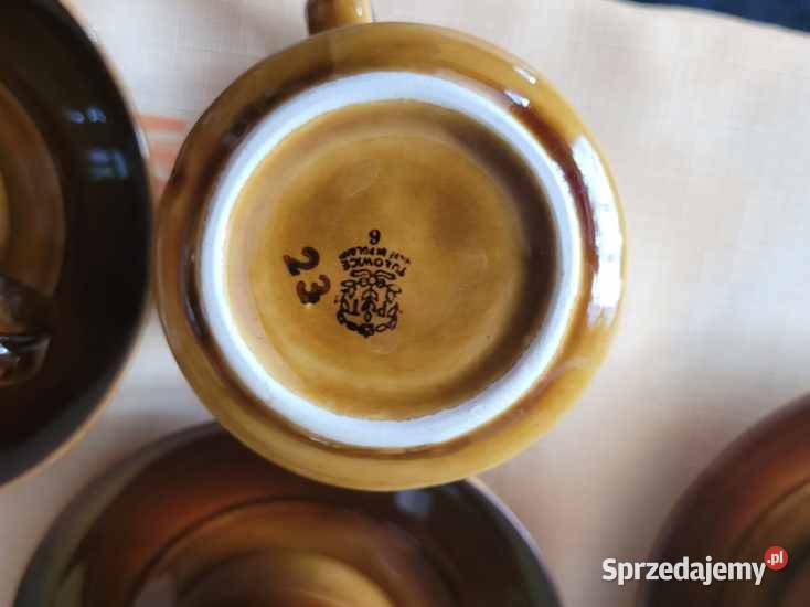 Serwis ANIA proj K Kowalski ZPS Tułowice lata 70 Porcelana i szkło Leszno