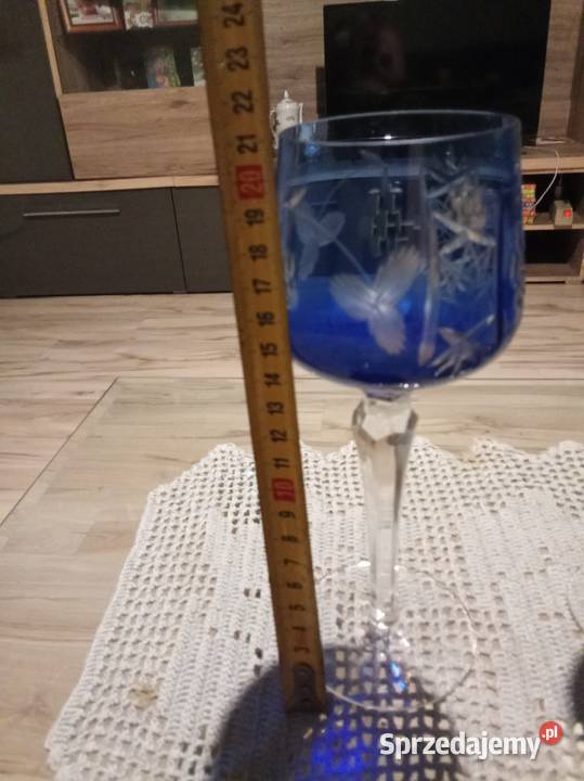 Kieliszki Kryształowe Remery PRL zestaw 6 sztuk śląskie Mysłowice