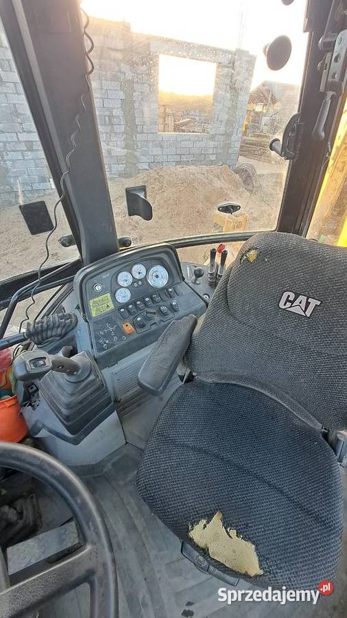 koparko ładowarka cat 432e Rymań