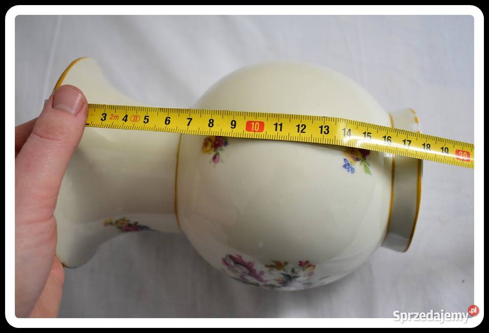 Porcelanowy wazon ILMENAU Graf von Henneberg mazowieckie Płock sprzedam