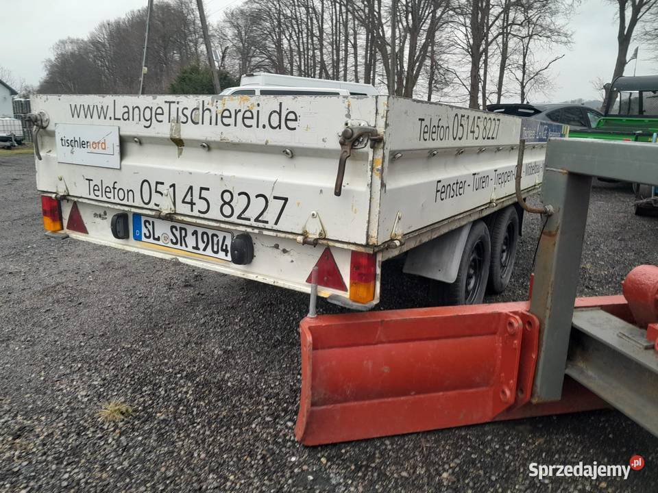 Przyczepa samochodowa dmc 2000 Burtowe i plandeki Polanów