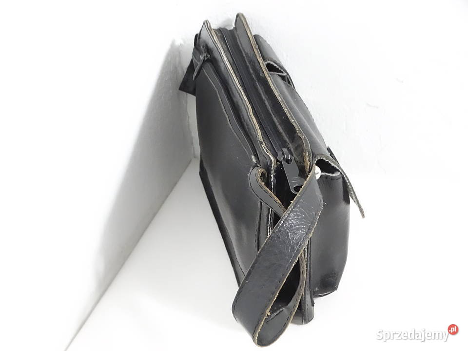 Męska Saszetka do Ręki Organizer Skóra Naturalna Biłgoraj