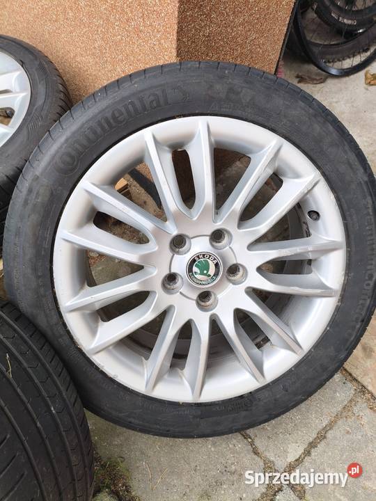 Kpl kół Skoda Octavia IIIII 17 opony letnie Wiele