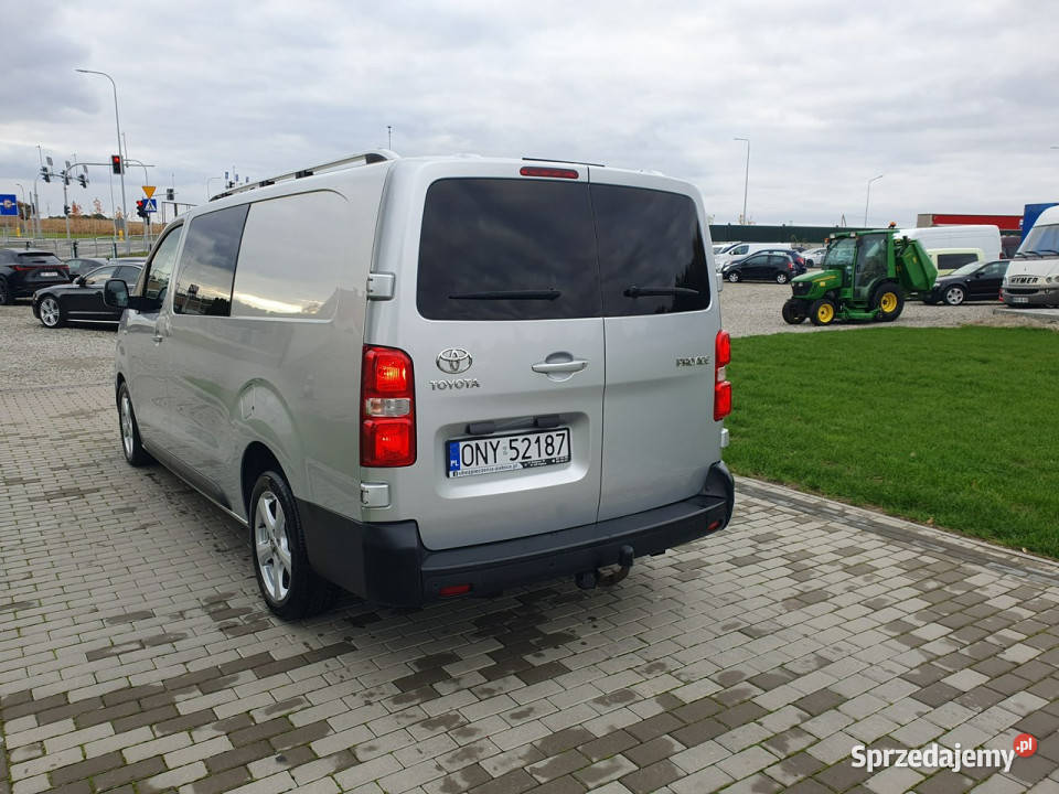Toyota ProAce 20d 150 Maxi Long 5osobowa Salon elektryczne szyby opolskie Strobice