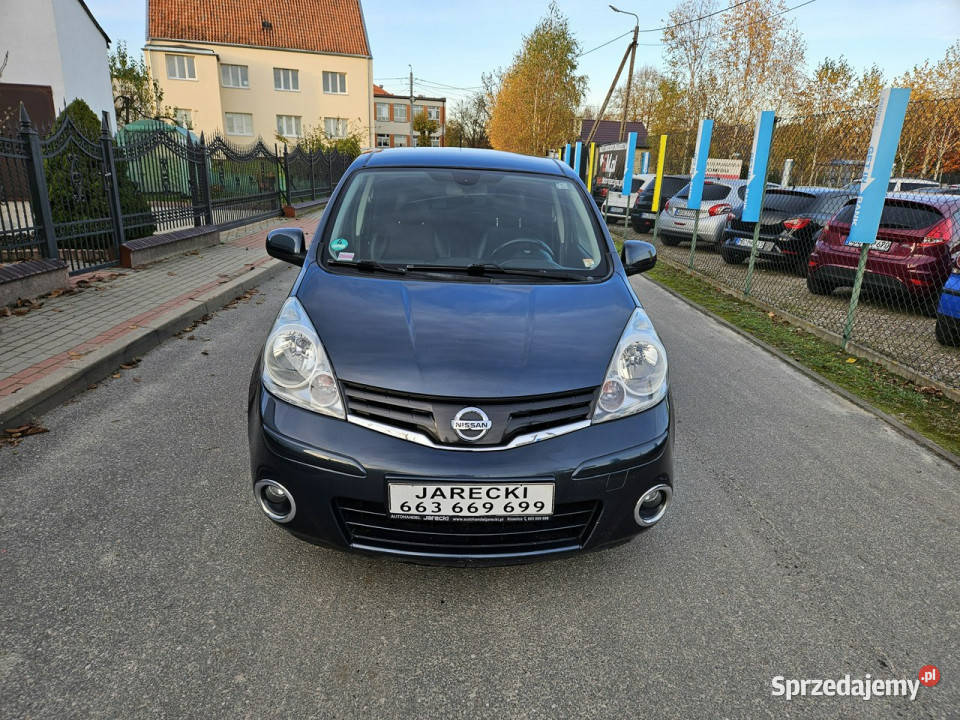 Nissan Note Opłacony Zdrowy Zadbany Serwisowany VAT marża Kisielice