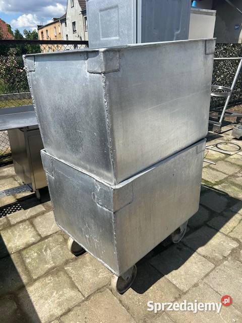 Zbiornik aluminiowy 70 x 83 x 60 na kółkach Pozostałe dolnośląskie Głogówko