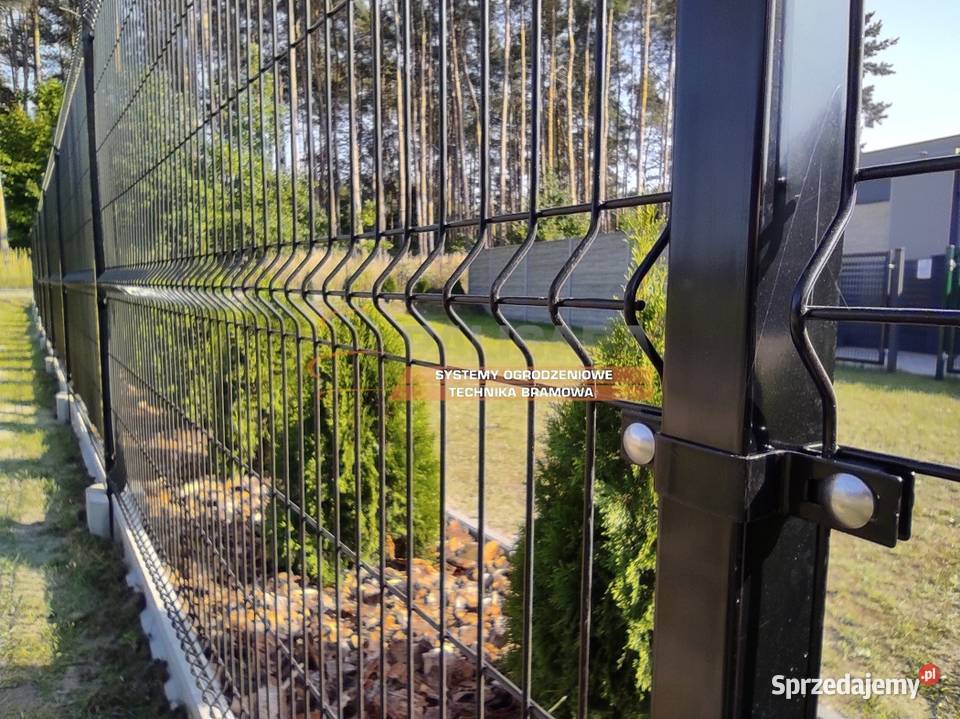 OGRODZENIA PANELOWE 18 m z podmurówką Panele kujawsko-pomorskie Bydgoszcz