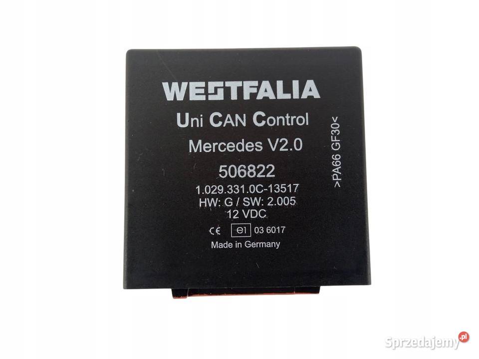 MODUŁ HAKA WESTFALIA 506822 MercedesBenz Bklasa