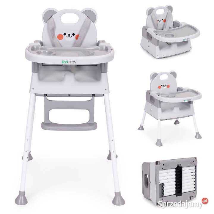 Fotelik krzesełko do karmienia dzieci 3w1 Smogorzów