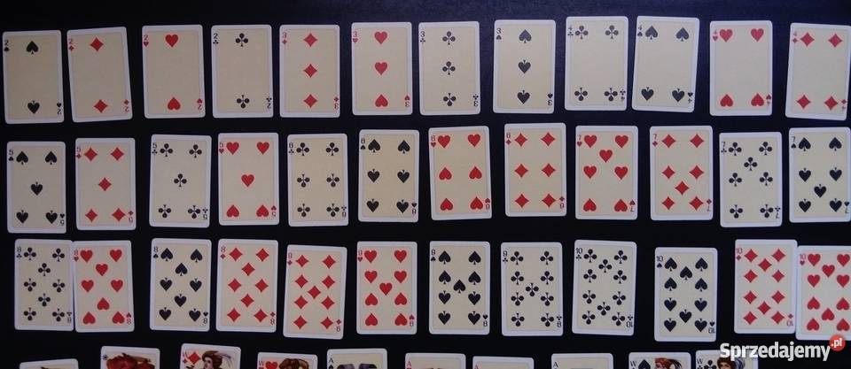 Stare Karty Pasjansowe KZWP 3380 Stan Tarnów