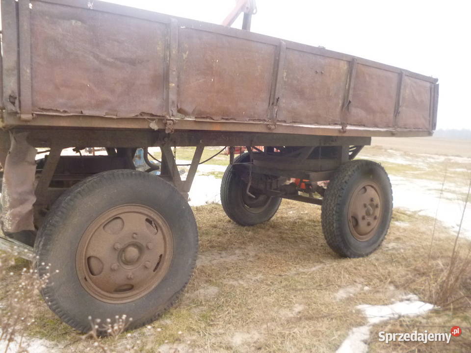 przyczepa wywrotka 35t nieuszkodzony Wieluń sprzedam