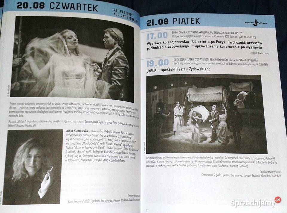 Warszawa Singera 12 Festiwal Kultury Żydowskiej Chełm