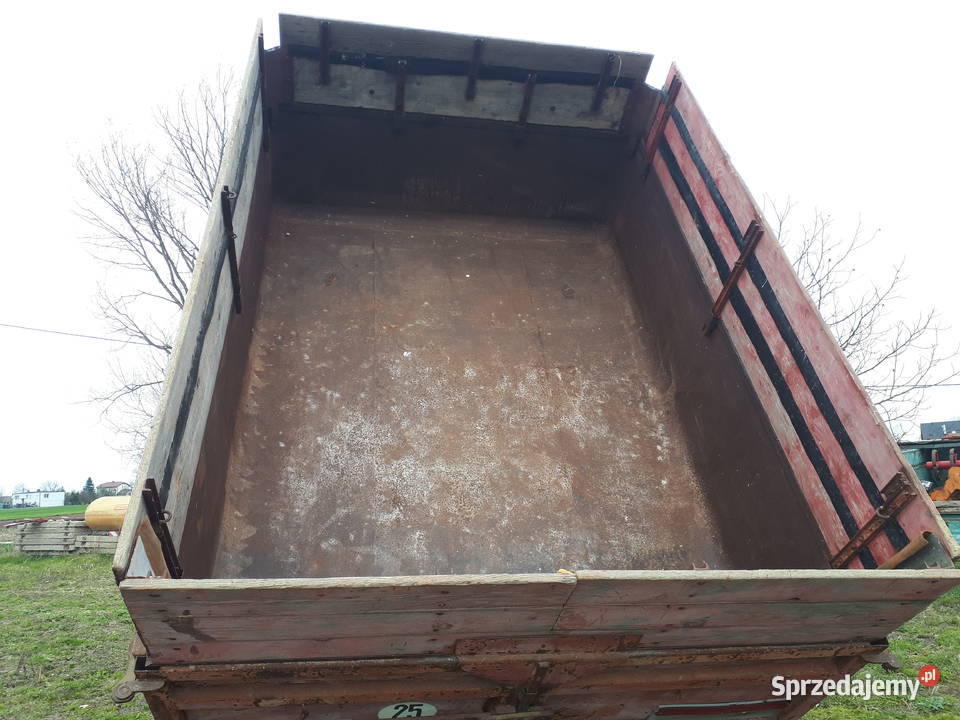 Przyczepa skorupowa 6 ton Siniarzewo sprzedam