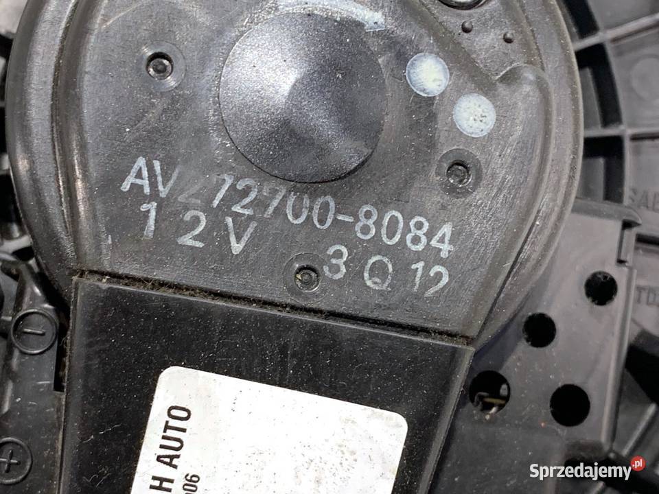 DMUCHAWA NAWIEWU TOYOTA AURIS II AV2727008084 podkarpackie