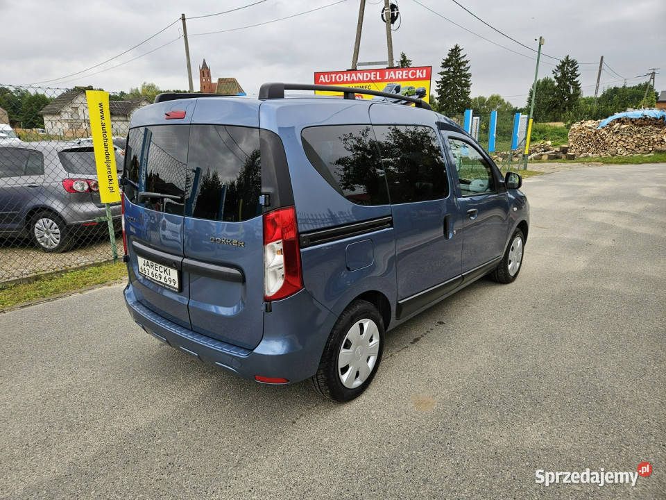 Dacia Dokker Opłacona Zdrowa Zadbana Serwisowana benzyna warmińsko-mazurskie Kisielice