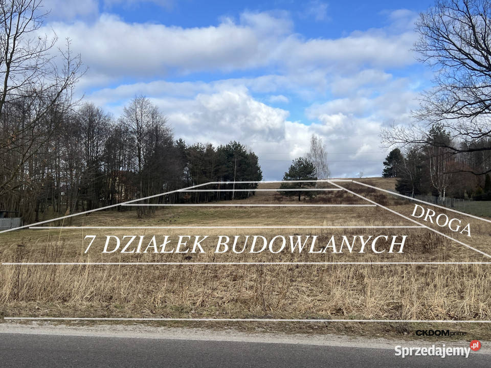 Działki budowlane Rytwiany 900m2 okazja
