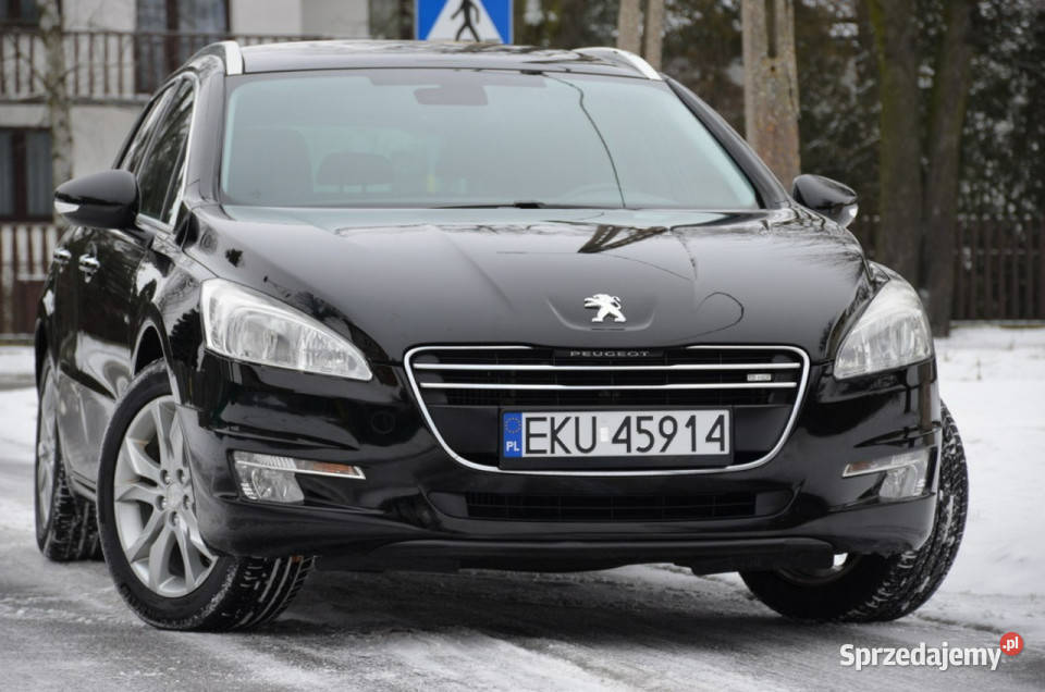 Peugeot 508 SW Czarny 16eHDI 114 Serwis Panorama 1600cm3 Kutno
