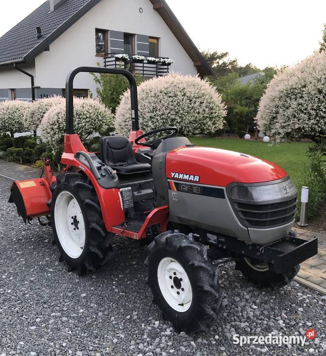 Traktorek 4x4 Yanmar AF18 Glebogryzarka Traktor Kraśnik