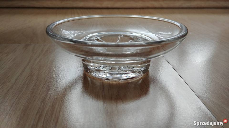Szklana mydelniczka impressia nowa Kraków sprzedam