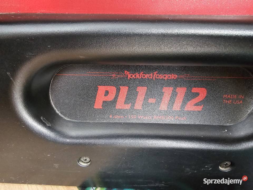 Subwoofer Rockford Fosgate P1 12 Oryginalna Moc 300