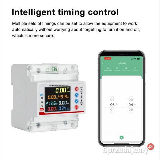 Jednofazowy dwukierunkowy licznik energii 100A podkarpackie