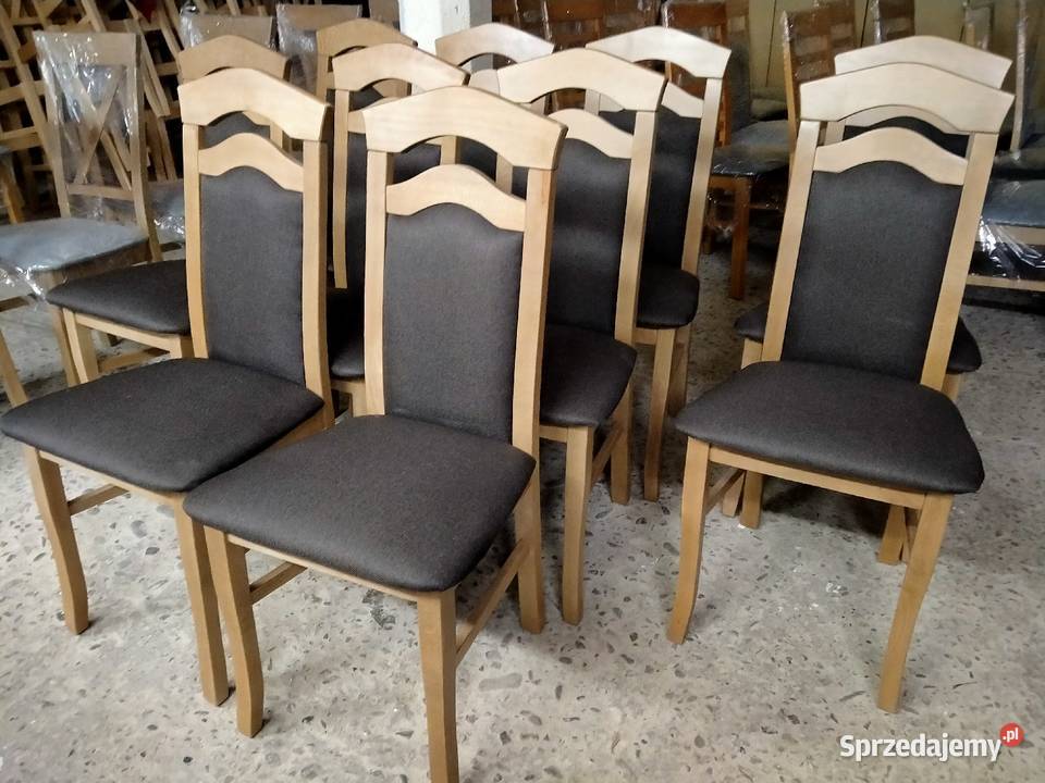 Nowe krzesła bukowe mazowieckie Białobrzegi sprzedam