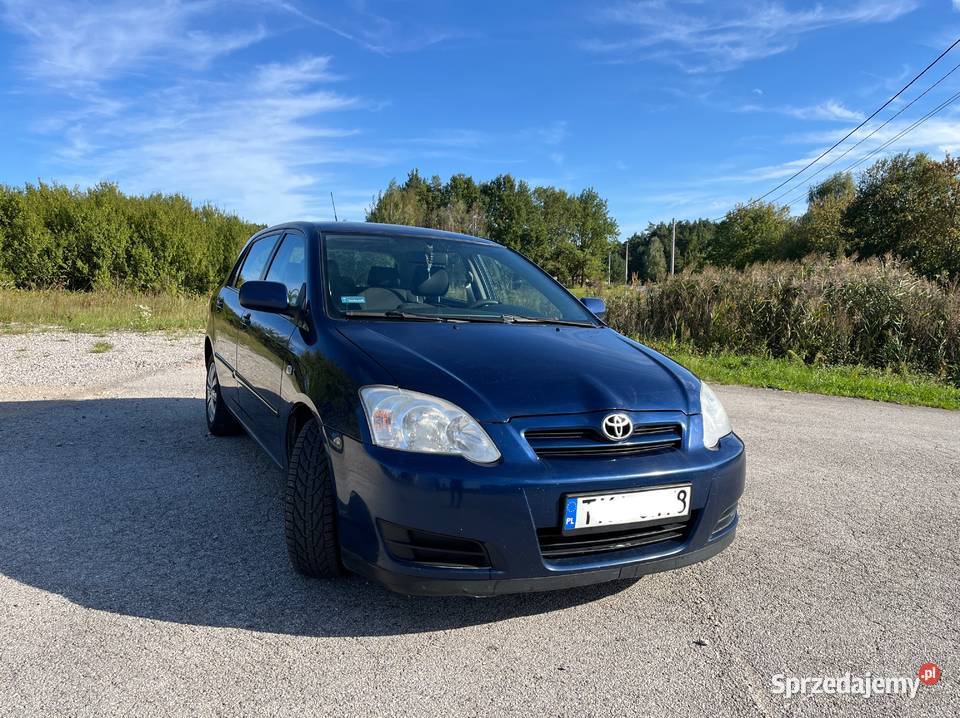 Toyota corolla e12 granatowy Rykoszyn