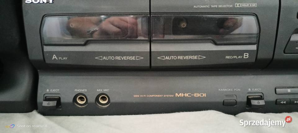 Mini wieża SONY MHC801 Sędziszów