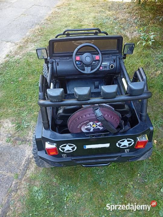 Jeep Monster 4x4 WXE1688 Czarny Full Power Białystok